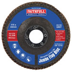 Zirconia Abrasive Jumbo Flap 115mm Disc Range