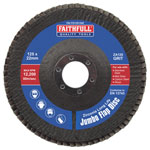 Zirconia Abrasive Jumbo Flap 125mm Disc Range
