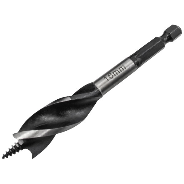 Faithfull FAITPAS22 Tri-Point Speed Auger Bit 22mm Stubby