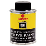 Stove Paint Matt Black Range