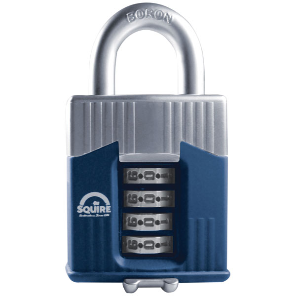 Squire WC45BX Warrior High-Security Open Shackle Combination Padlo...