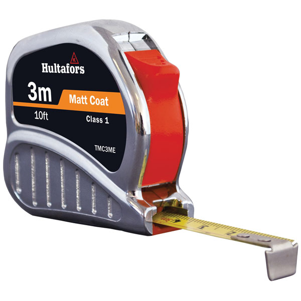 Hultafors 368113 TM5ME Chrome Tri-Matic Pocket Tape 5m/16ft (Width...