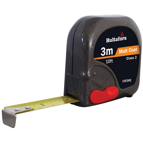 Hultafors 369013 UM3ME Uni-Matic II Pocket Tape 3m/10ft (Width 16mm)
