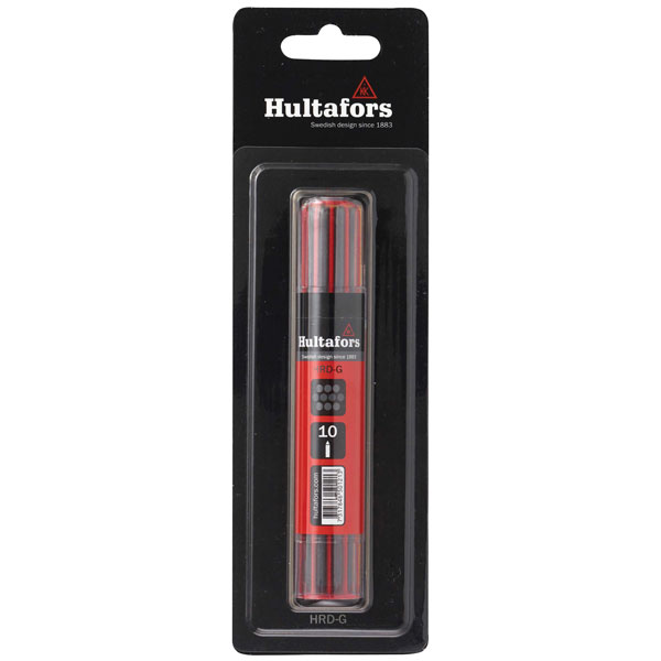 Hultafors 650210 Dry Marker Refill Graphite (10) Blister Pack