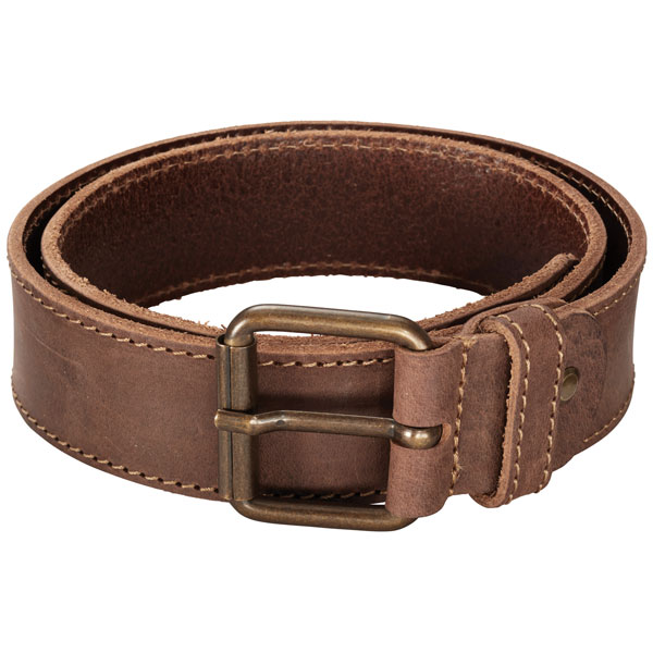 Hults Bruk Brown Hultafors Leather Belt 95Cm, Can Be Shortened To A Lengh That Suits. - Image 4