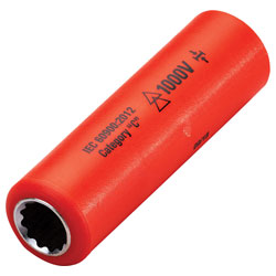 Insulated 1/2in Drive Deep Socket 10mm