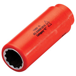 Insulated 1/2in Drive Deep Socket 21mm