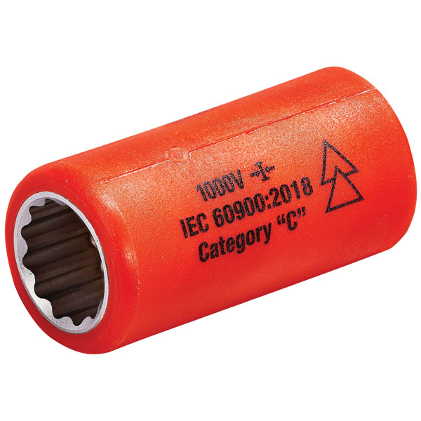 ITL Insulated 1730 Insulated 3/8in Drive Socket 17mm
