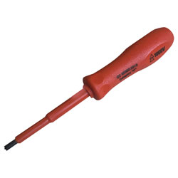 Insulated Slotted/Phillips Screwdriver 75 x 5mm x PH1