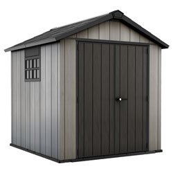 Oakland Shed Grey 7.5 x 7ft