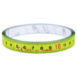 Stick Flat Tape Measure 1m (Width 13mm) (Metric only)