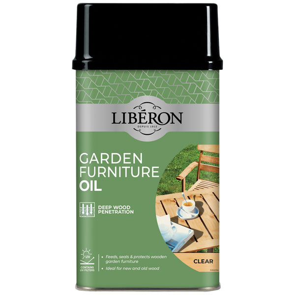 Liberon 126171 Garden Furniture Oil Teak 500ml