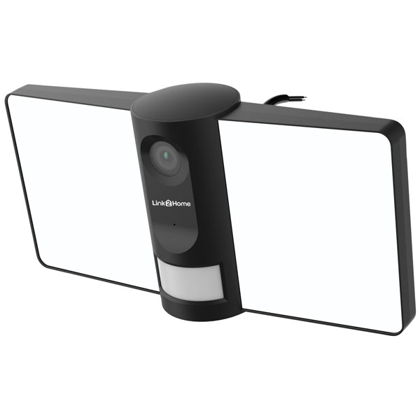 Link2Home L2H-FLOODCAM2WH Outdoor Smart Floodlight Camera 2K 4MP White
