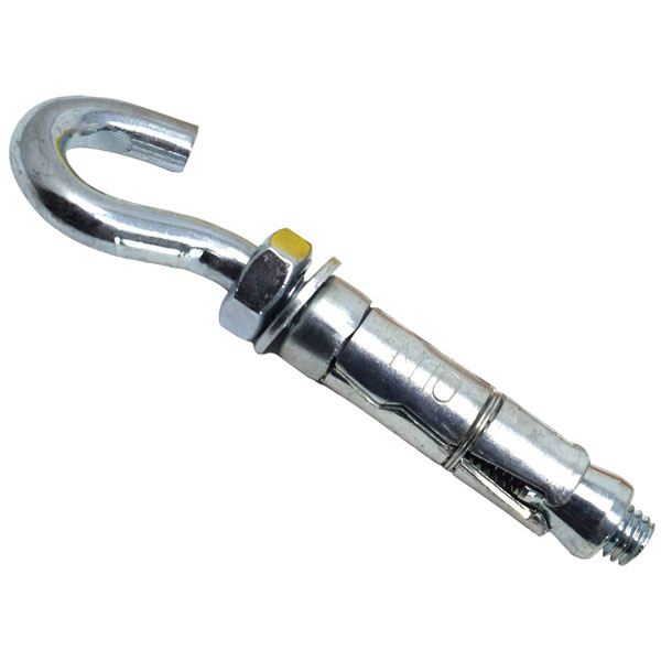 MASONMATE 0865H8 Hook Bolt Shield Anchor M8 (50)