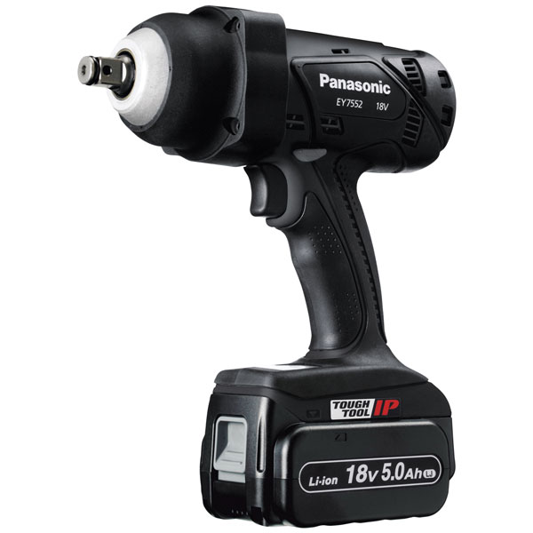 Panasonic Ey7552lj2s31 Ey7552 Heavy Duty Impact Wrench 18v 2 X 50