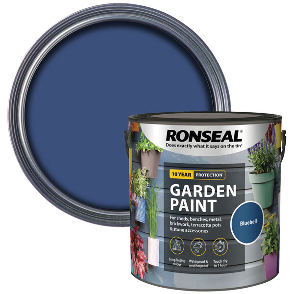 Ronseal 37394 Garden Paint Sapling Green 750ml