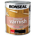 Interior Varnish Quick Dry Gloss Ebony 750ml