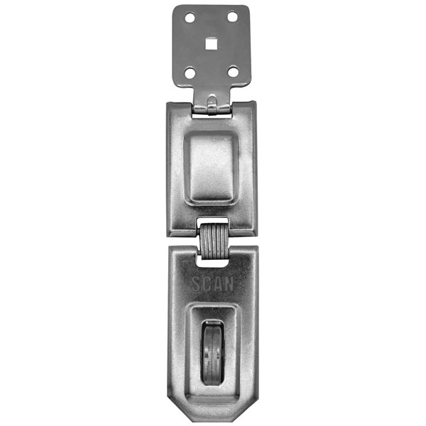 Scan BM4-0003-158 Hinged Hasp and Staple 158mm