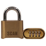 Brass Combination Padlock 50mm