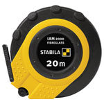 LBM 2000 Closed Fibreglass Tape 20m (Width 13mm) (Metric only)