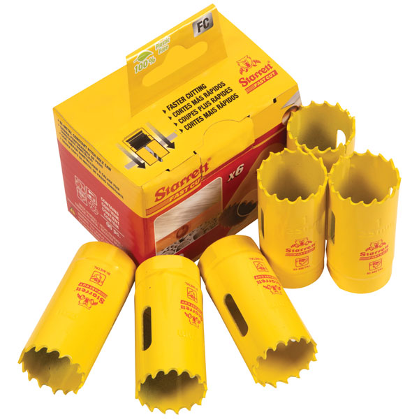 Starrett FCH0114-6 FCH0114 Fast Cut Bi-Metal Holesaw 32mm Bulk Pac...
