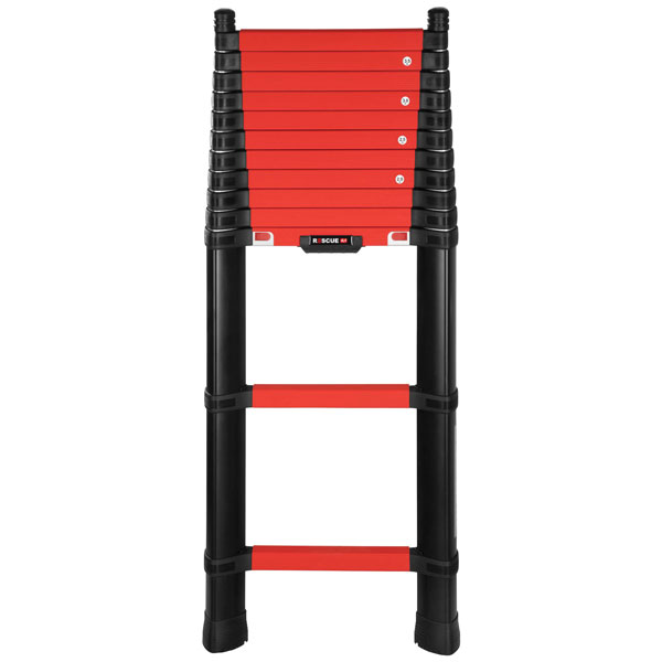 Telesteps 72741-521 Rescue Line Firefighters Telescopic Ladder 4.1m