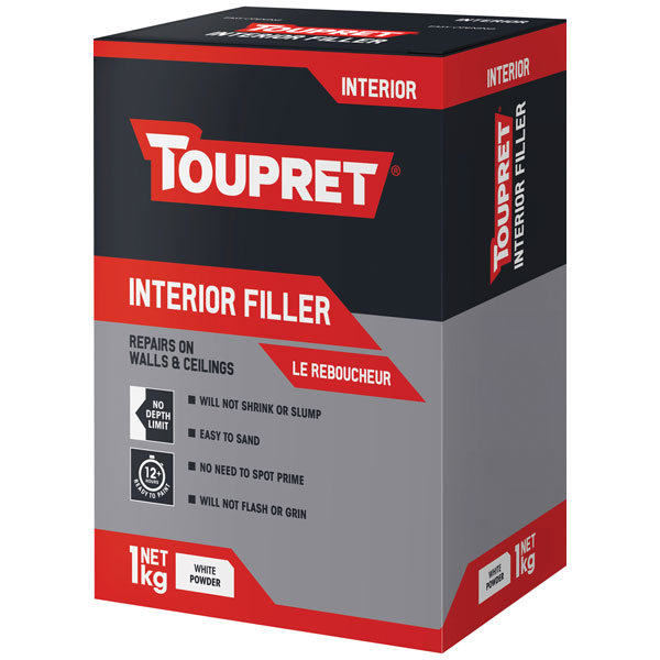 Toupret TTREB702GB Interior Filler 2kg
