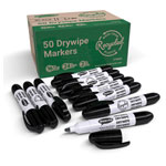 Show-me Box of 10 TEACHER Markers in Black