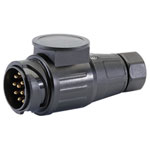 12V 13-Pin Euro Twin Inlet Towing Plug - 99659