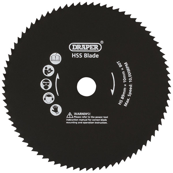 Draper 25976 89mm Diamond Blade for Draper Storm Force® Mini Plung...