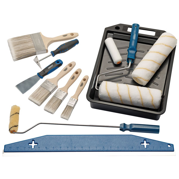 Draper 00585 Decorating Kit 2 - with Expert Quality Paint Brushes/...