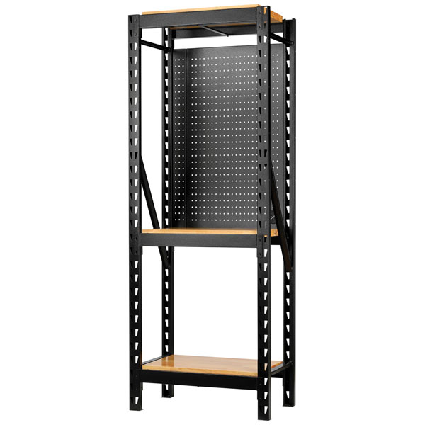 Draper 27892 BUNKER® 17Pc Modular 3 Tier Racking-H/Wood Shelving-P...