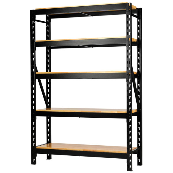 Draper 27995 BUNKER® 22 Pcs Modular 5 Tier Racking - H/Wood Shelvi...