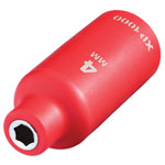 XP1000® VDE Socket, 1/4 Sq. Dr., 4mm - 18121
