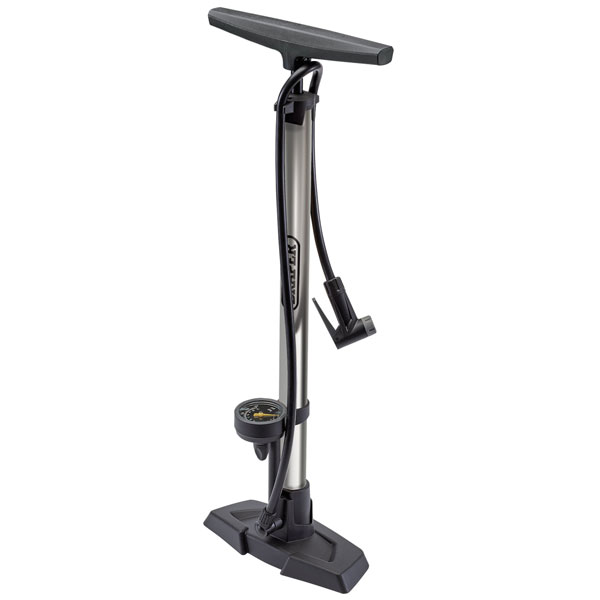 Draper 57428 Dual Connector Bicycle Track Pump - 57428