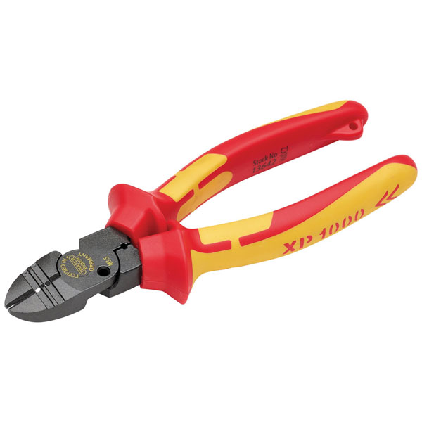 Draper 13642 XP1000® VDE Tethered 4-in-1 Combination Cutter, 160mm