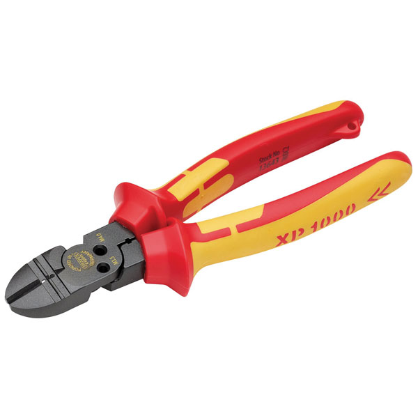 Draper 13643 XP1000® VDE Tethered 4-in-1 Combination Cutter, 180mm