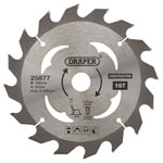 TCT Cordless Construction C/Saw Blade-Wood-Composites 165x20mm 16T