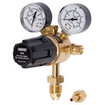 Industrial Gas Bottle Regulator with Double Gauge, 300 bar