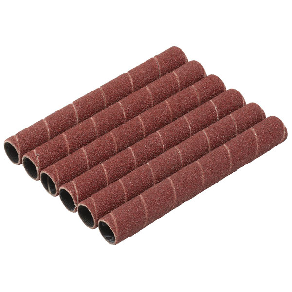 Draper 08402 Aluminium Oxide Sanding Sleeves, 19 x 115mm, 80 Grit ...