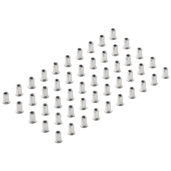 Draper 04054 Zinc Plated Threaded Insert Rivet Nuts, M8 x 1.25mm (...
