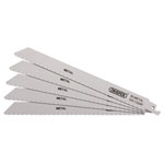 Bi-metal Reciprocating Saw Blades-Metal Cutting, 225mm, 24tpi 5 Pcs