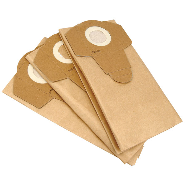 Draper 19103 Paper Dust Bags for WDV20ASS (Pack of 3) - 19103