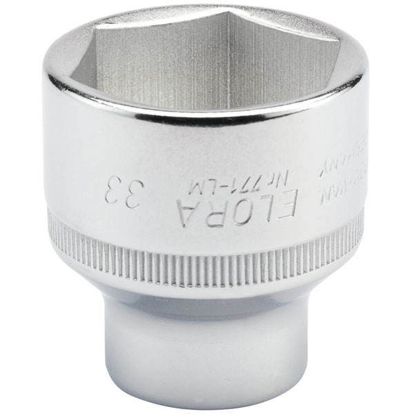 Elora 24781 Hexagon Socket, 1/2" Sq. Dr., 36mm (Sold Loose)