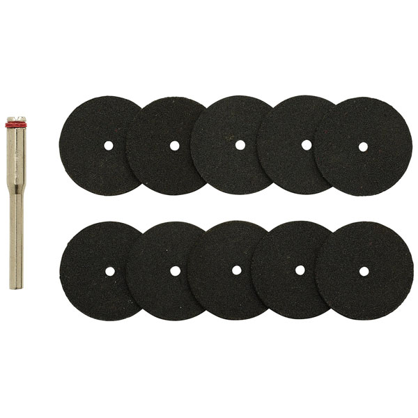 Draper 08957 Cutting Wheels and Holder for D20 Engraver/Grinder (1...