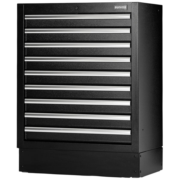 Draper 23748 BUNKER® Modular Floor Cabinet, 9 Drawer, 680mm