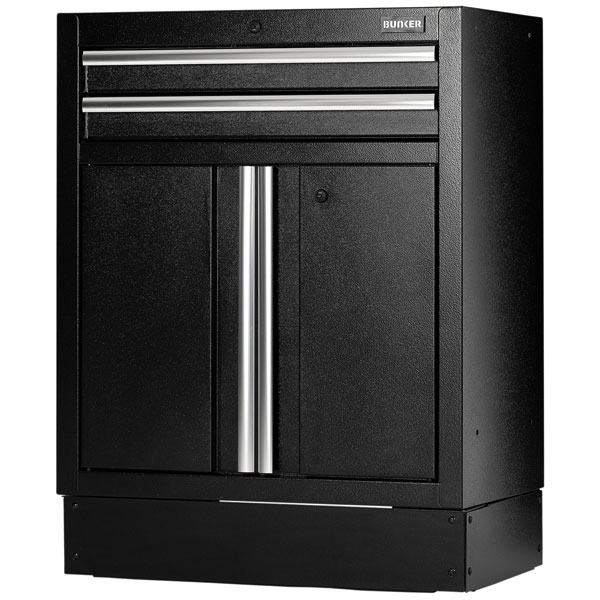 Draper 23752 BUNKER® Modular Floor Cabinet, 2 Drawer, 2 Door, 680mm