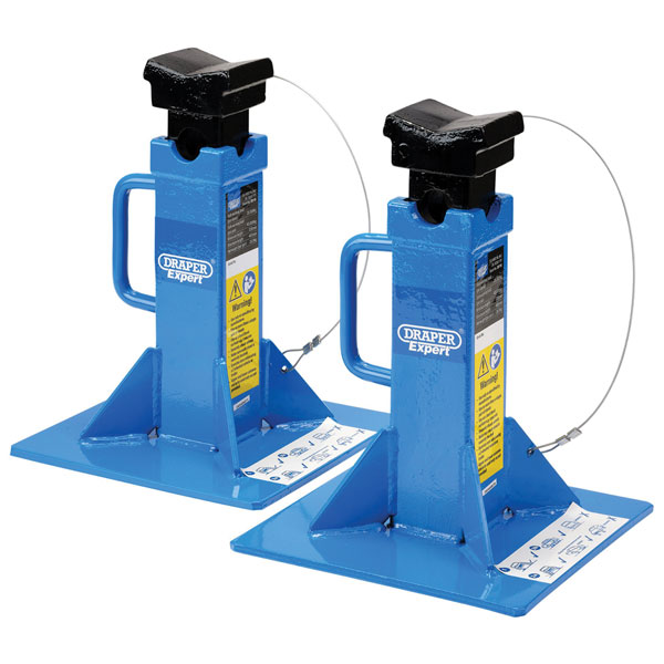 Draper Expert 20116 Heavy Vehicle Axle Stands, 20 Tonne (Pair)