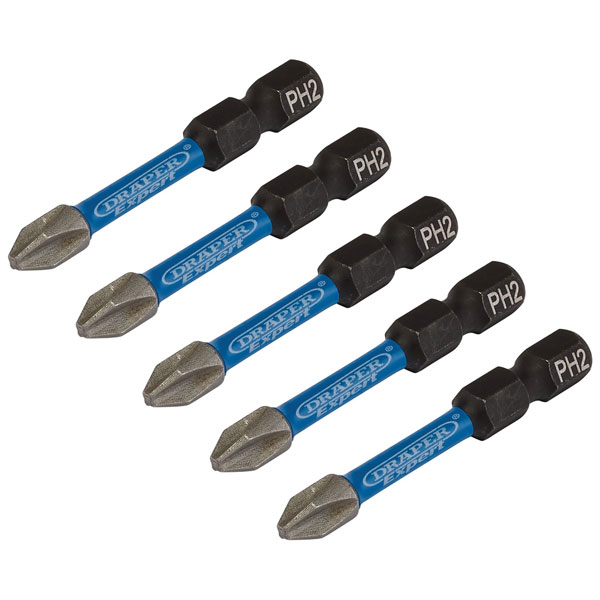 Draper 05499 Expert Expert Cross Slot/PH Type Impact Screwdriver Bits, No.2 x 50 - Image 7