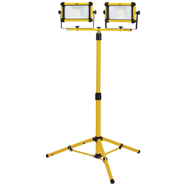 Draper 03212 230V SMD LED Tripod Site Light 2 x 20W 4400 Lumens - ...